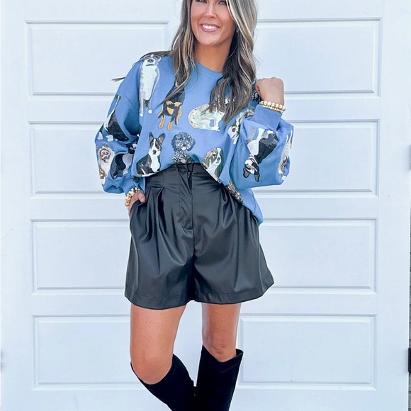 NWT Queen of Sparkles sequined dog sweatshirt - Picture 10 of 11